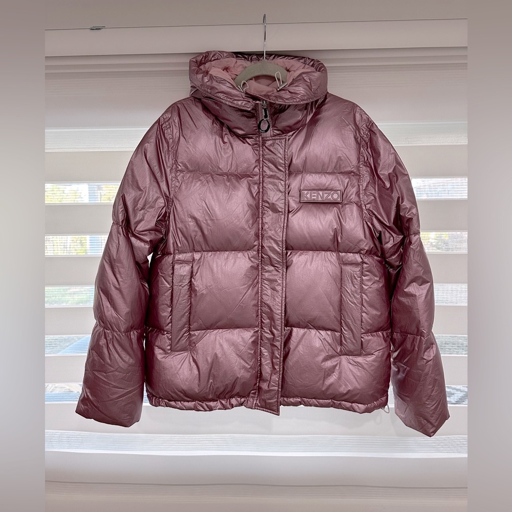 Kenzo puffer jacket size L pink